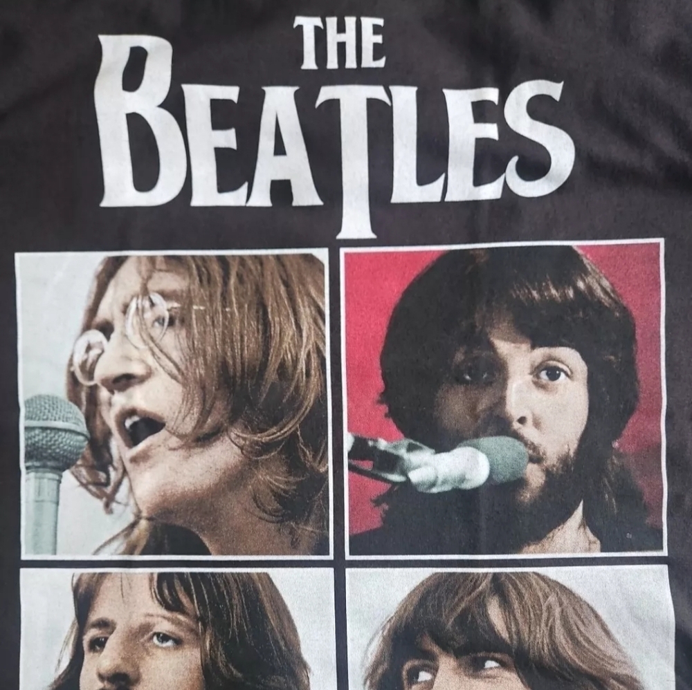 NWOT The Beatles T-Shirt Let It Be Size Large